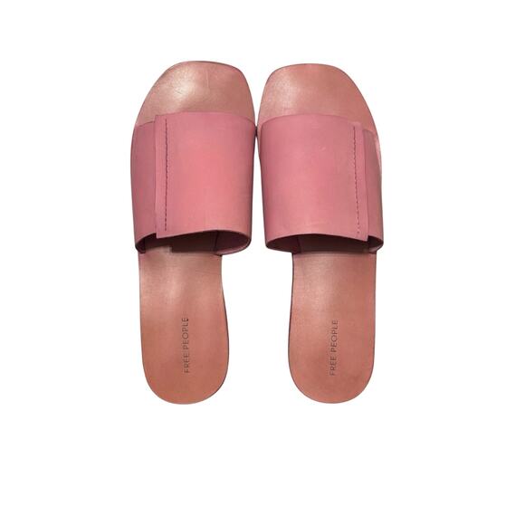 *SOLD* NIB! Free People Verona Slide Sandals in Watermelon - Size EU 38 - Picture 4 of 9